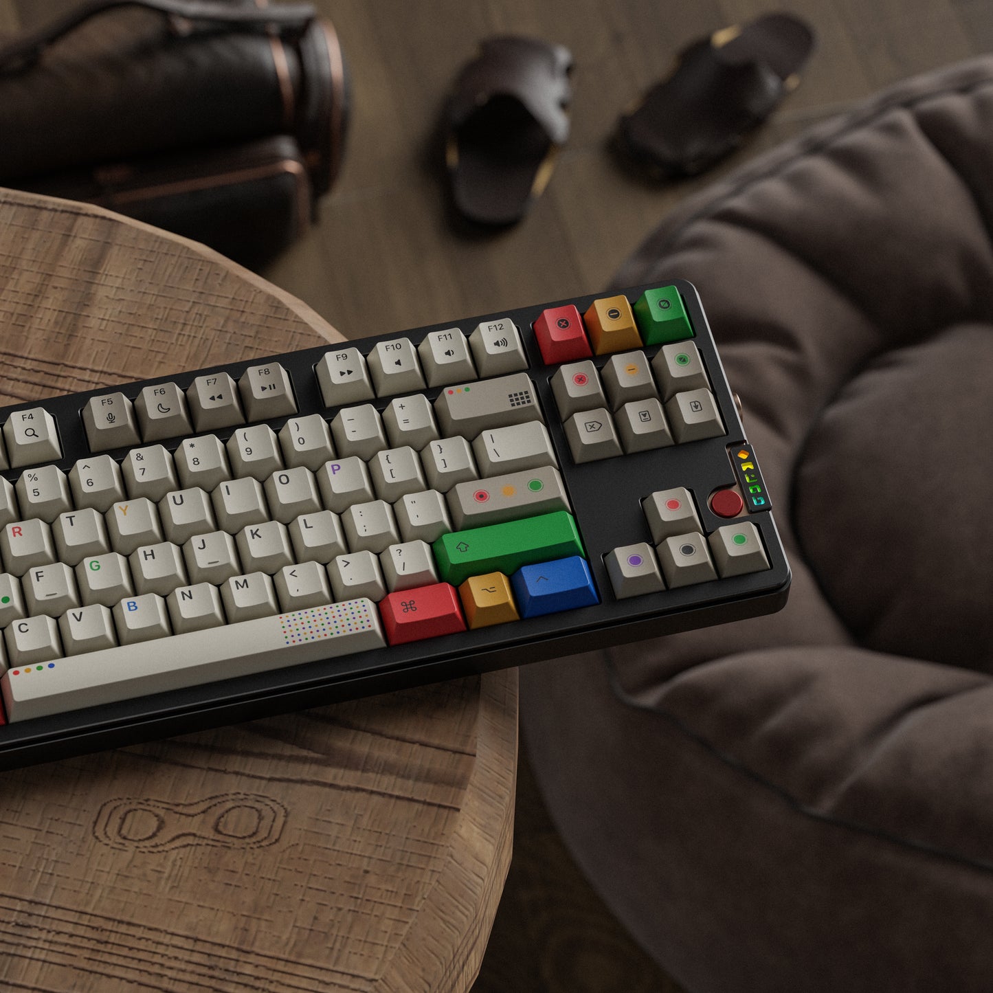 KAP Retro lights R2 Keycap set [IN STOCK]