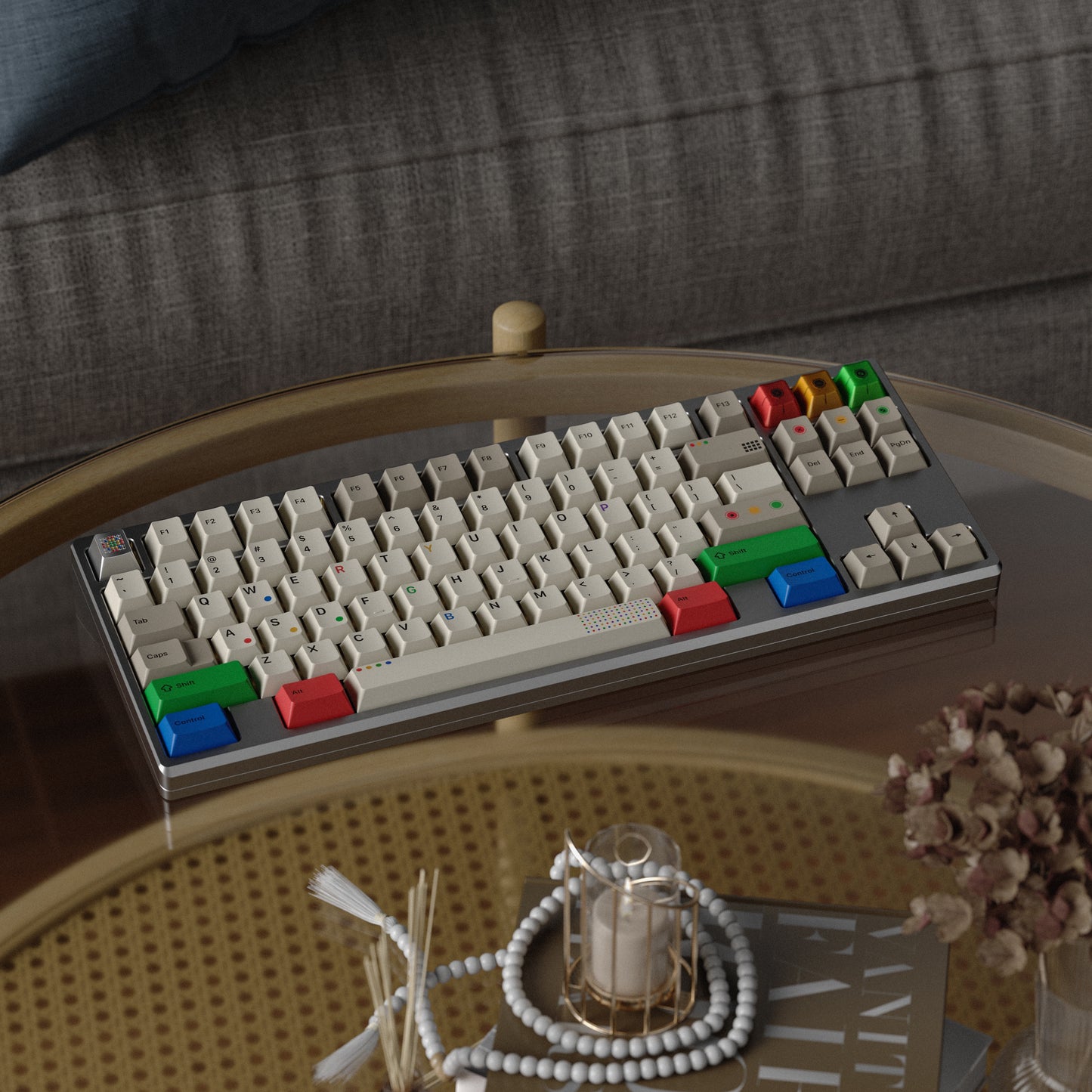 KAP Retro lights R2 Keycap set [IN STOCK]