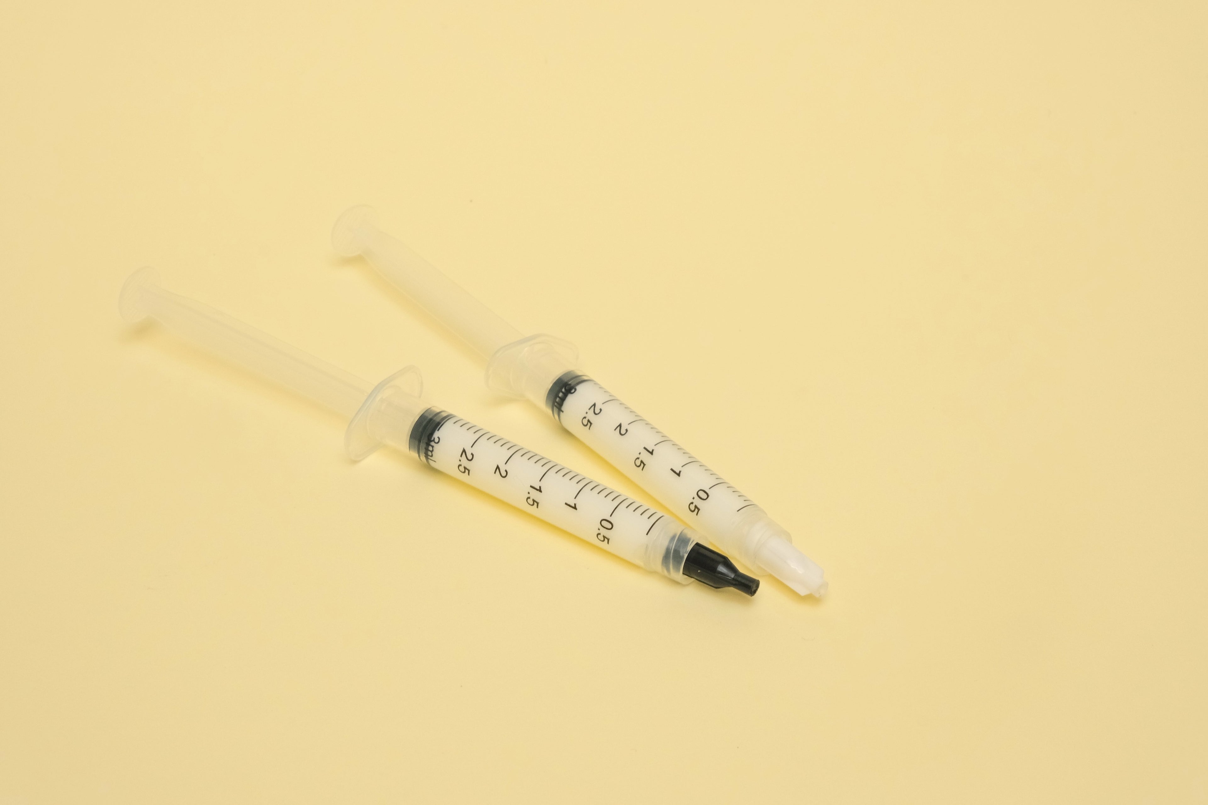 Lube Syringe with flexible tip