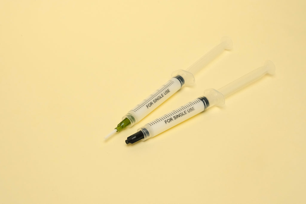 Lube Syringe with flexible tip